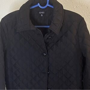 Black Quilted Women's Jacket